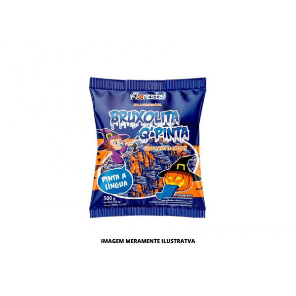 BALA MASTIGAVEL - FLORESTAL - 500g BRUXOLITA Q PINTA